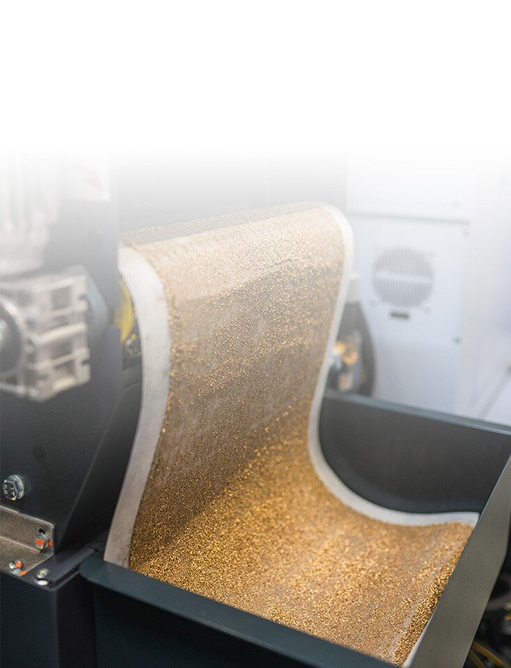 Chip processing plant.