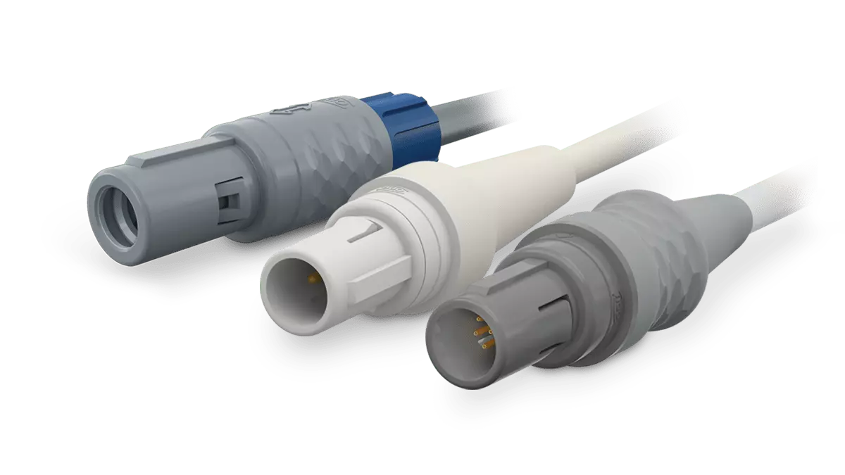 CONNECTEUR MR30 2MM 3 BROCHES MALE ET FEMELLE - SAS