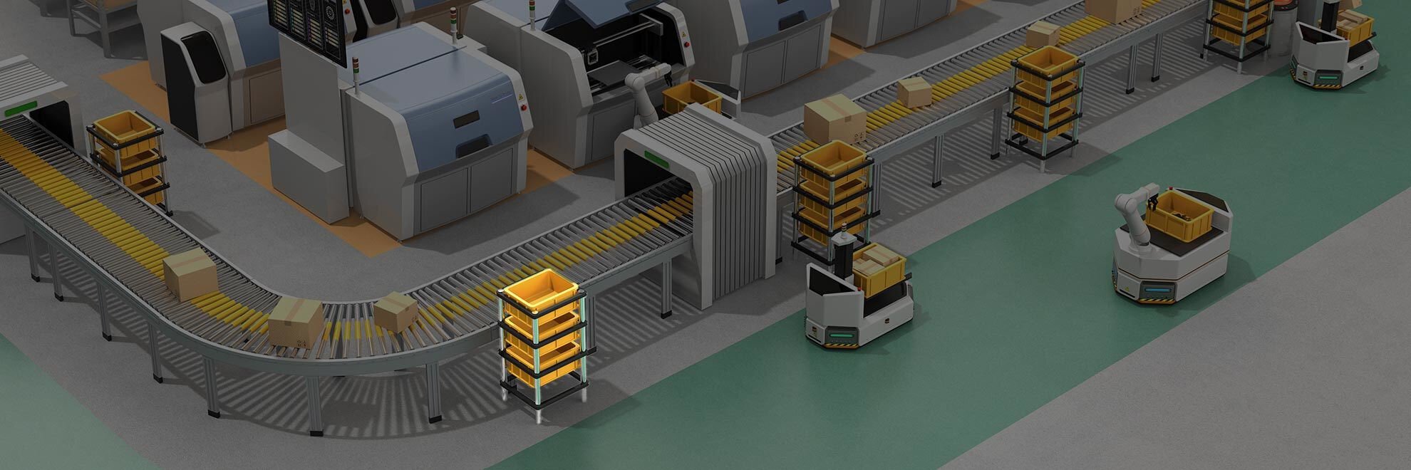 Fully automated equipping